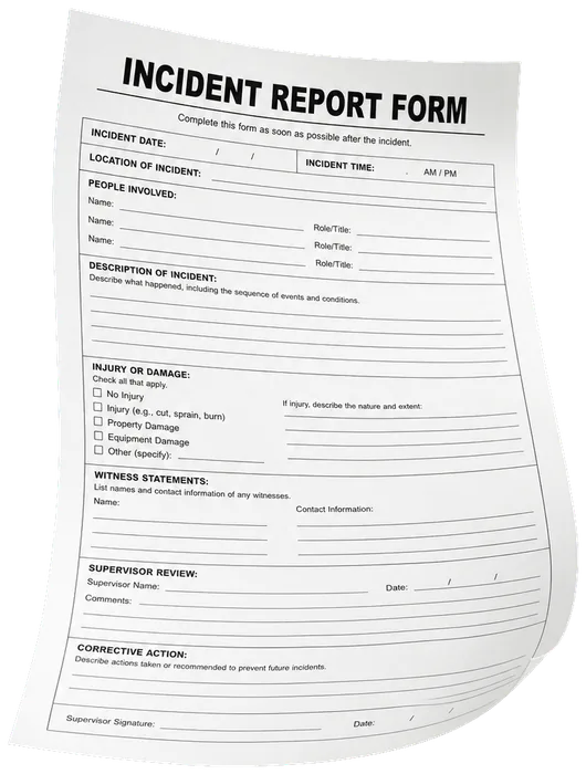 Incident report